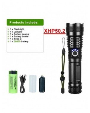 Rechargeable GT10 Flashlight Super Bright Portable Ultra Power