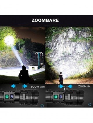 Rechargeable GT10 Flashlight Super Bright Portable Ultra Power