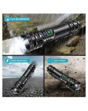Rechargeable GT10 Flashlight Super Bright Portable Ultra Power