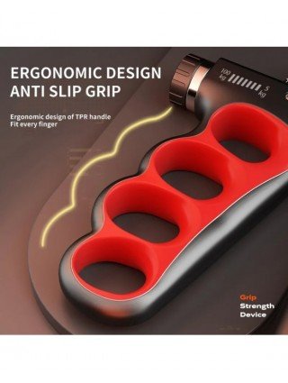 5-100kg Grip Strength Gym Wrist Expander Hand Strengthener
