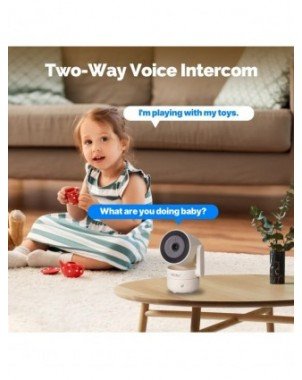 MOES Tuya Wi-Fi 6 Smart Indoor 4MP HD Security Pan/Tilt Camera