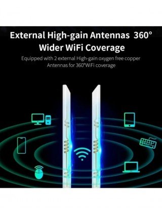 NEWFAST 1200Mbps Outdoor WIFI Router/AP High Power Long Range