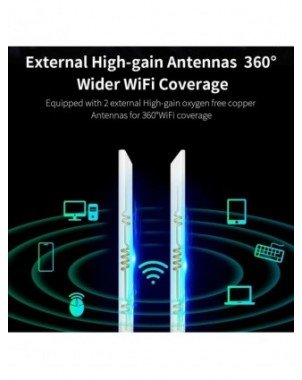 NEWFAST 1200Mbps Outdoor WIFI Router/AP High Power Long Range