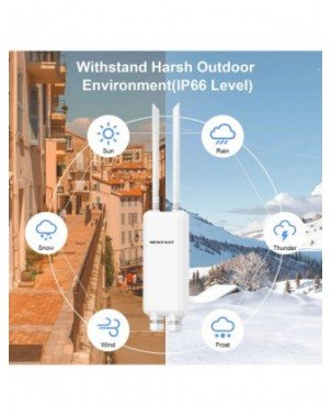 NEWFAST 1200Mbps Outdoor WIFI Router/AP High Power Long Range