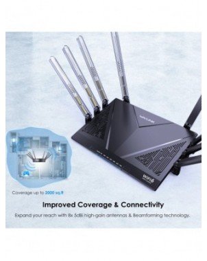WAVLINK AX6000 Wi-Fi 6 Router Dual Band Gaming Router with
