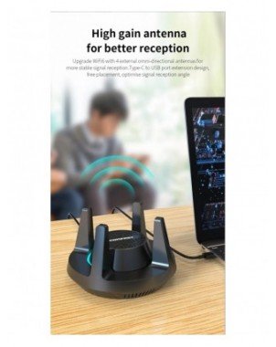 COMFAST WiFi USB Adapter AX900 Bluetooth 5.3 wifi6 Adaptador