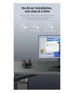 COMFAST WiFi USB Adapter AX900 Bluetooth 5.3 wifi6 Adaptador