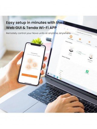 Tenda AX3000 WiFi6 Mesh System EM/MX12 Wireless Router Wi-Fi6