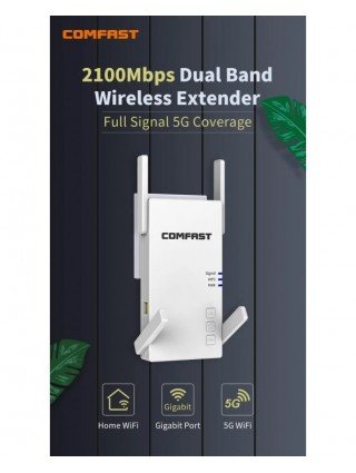 Comfast AC2100 WiFi Repeater Dual Band 2.4G&5.8GHz Wireless
