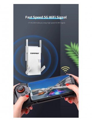 Comfast AC2100 WiFi Repeater Dual Band 2.4G&5.8GHz Wireless