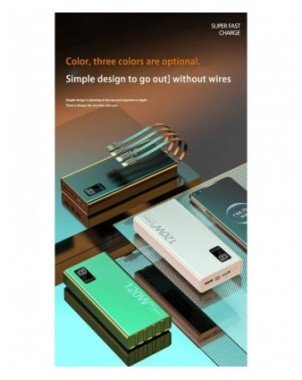 Lenovo 50000mAh High Capacity Power Bank 4 in 1 120W Fast