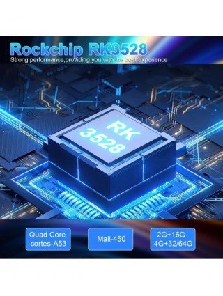 Transpeed ATV Android 13 TV BOX RK3528 With Voice Assistant TV