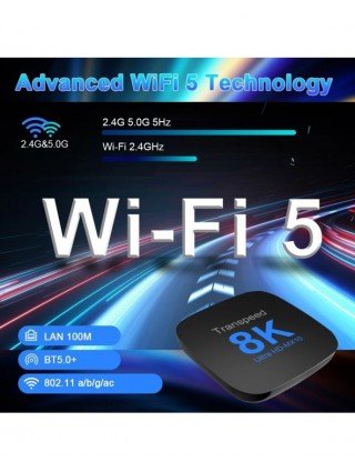 Transpeed ATV Android 13 TV BOX RK3528 With Voice Assistant TV