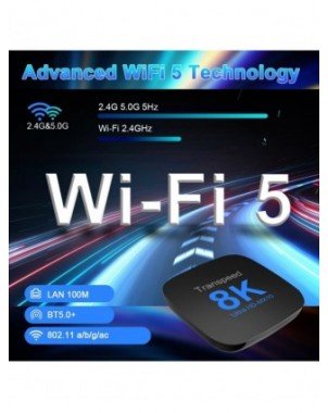 Transpeed ATV Android 13 TV BOX RK3528 With Voice Assistant TV