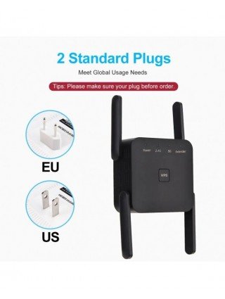 FENVI 5Ghz AC1200 WiFi Repeater 1200Mbps Router Black WiFi