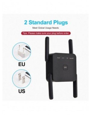FENVI 5Ghz AC1200 WiFi Repeater 1200Mbps Router Black WiFi