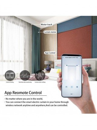 Electric Cornice 3rd G Shorter Tuya Zigbee Smart Curtain Motor