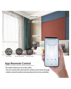 Electric Cornice 3rd G Shorter Tuya Zigbee Smart Curtain Motor