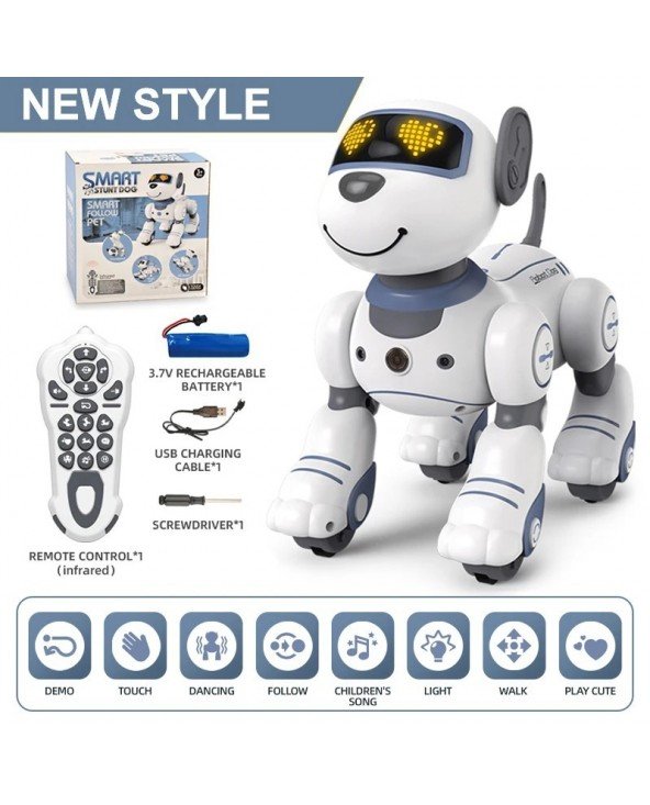 Smart Electronic Animal Pets RC Robot Dog Voice Remote Control Smart Electronic Animal Pets RC Robot Dog Voice Remote Control