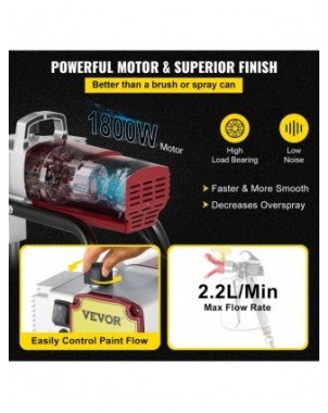 High Pressure Airless Wall Paint Sprayer Spraying Machine