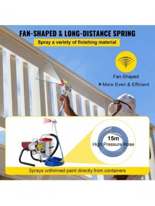 High Pressure Airless Wall Paint Sprayer Spraying Machine