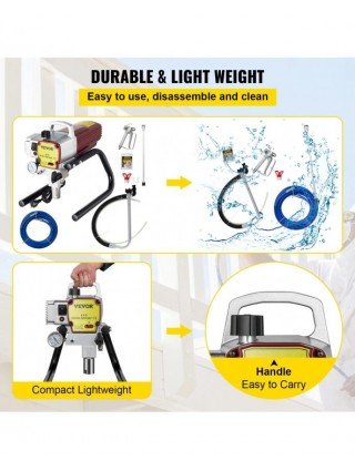 High Pressure Airless Wall Paint Sprayer Spraying Machine