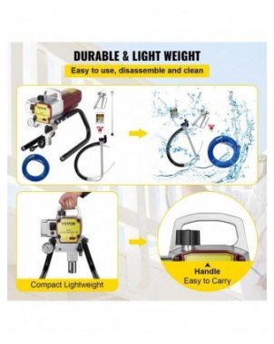 High Pressure Airless Wall Paint Sprayer Spraying Machine