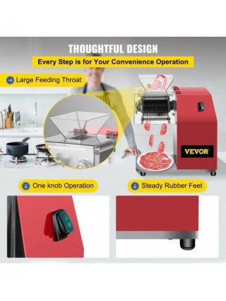 250kg/H Commercial Electric Meat Slicer Grinder Vegetable