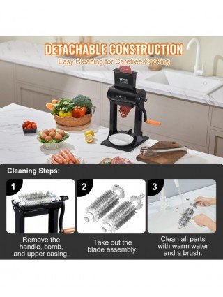 Commercial Meat Tenderizer Heavy Duty Stainless Steel Meat