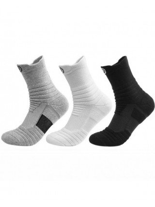 Anti-slip Football Socks Men Women Cotton Sock Short Long Tube