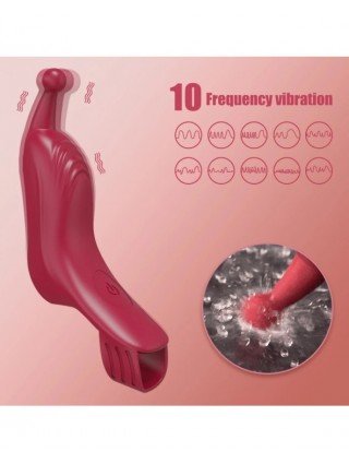 Silicone Vibrator for Women Finger Sleeve G Spot Orgasm