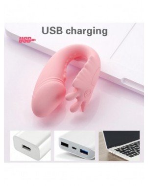 Wearable Dildo Vibrator G Spot Clitoris Stimulator Butterfly