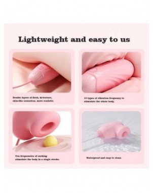 APP remote control 2-in-1 sucking vibrator clitoris orgasm