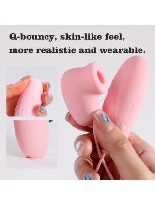 APP remote control 2-in-1 sucking vibrator clitoris orgasm