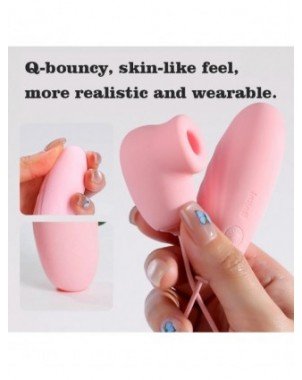APP remote control 2-in-1 sucking vibrator clitoris orgasm
