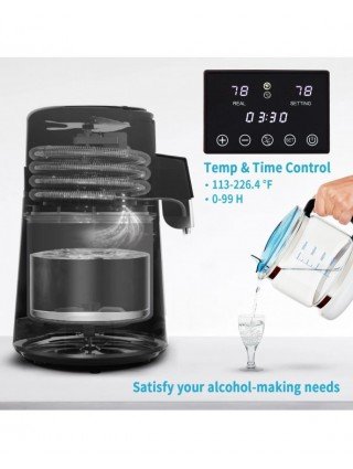 4L Water Distiller Purifier Filter Dispenser Drinking Bottle