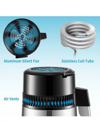 4L Water Distiller Purifier Filter Dispenser Drinking Bottle