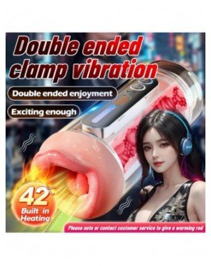 Blowjob Pocket Pussy Automatic Male Masturbator Mouth Vagina